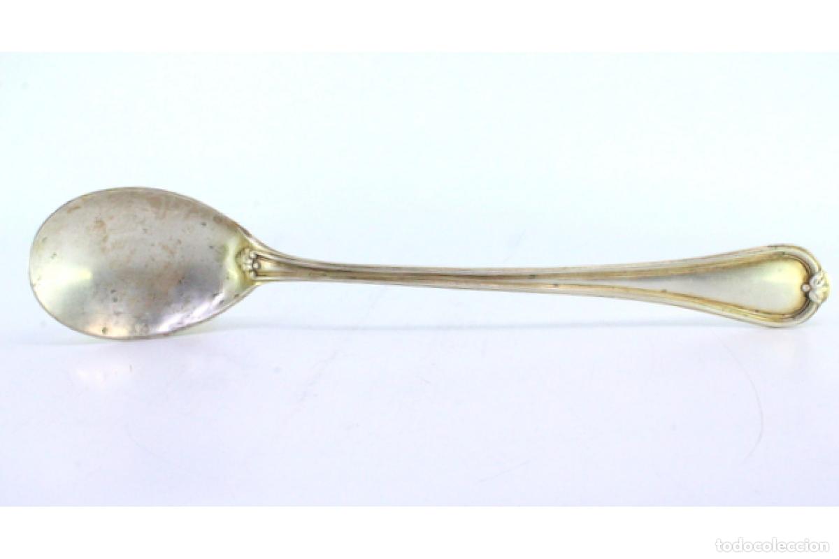 Antig&uuml;edades: Cuchara de plata para servir arroz - Foto 6