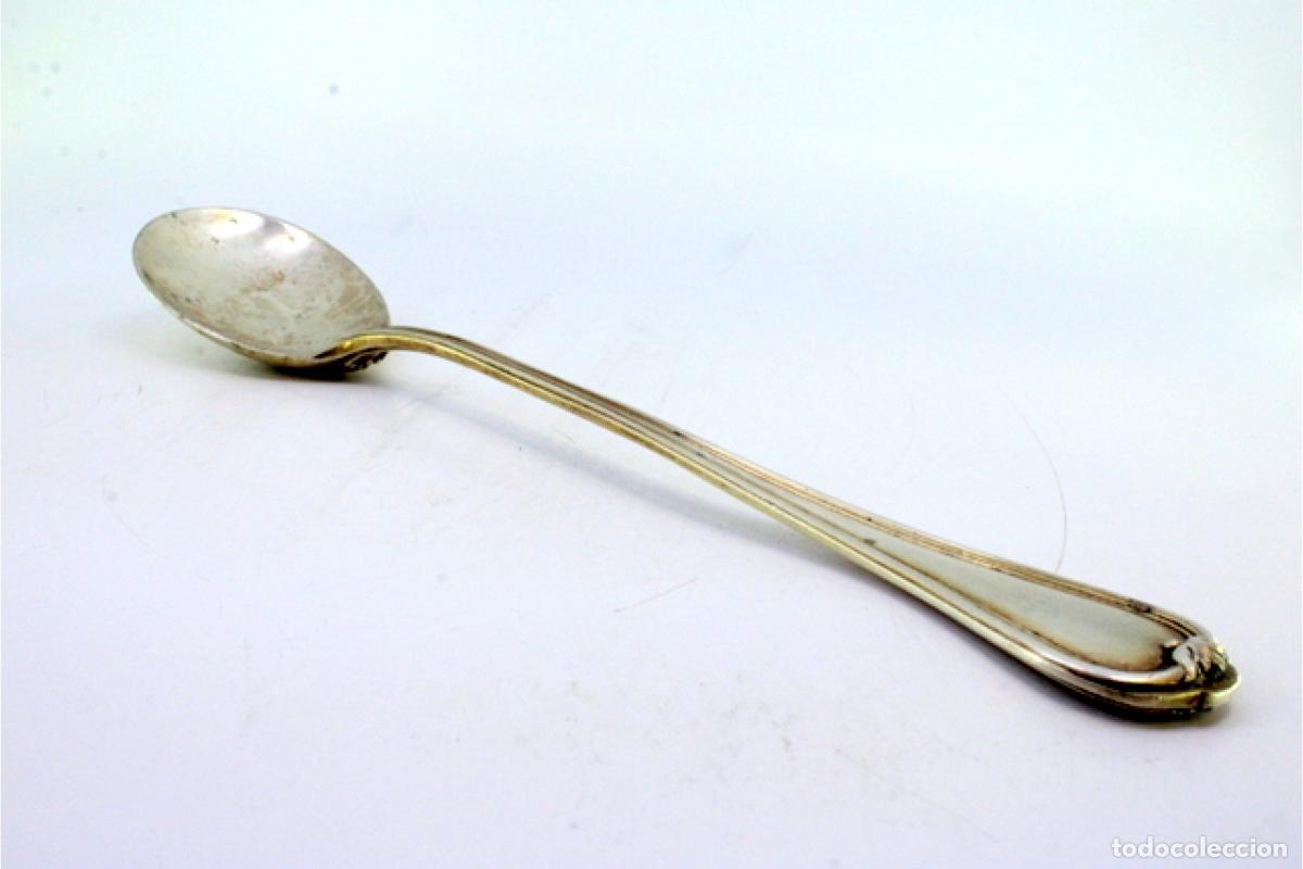 Antig&uuml;edades: Cuchara de plata para servir arroz - Foto 7