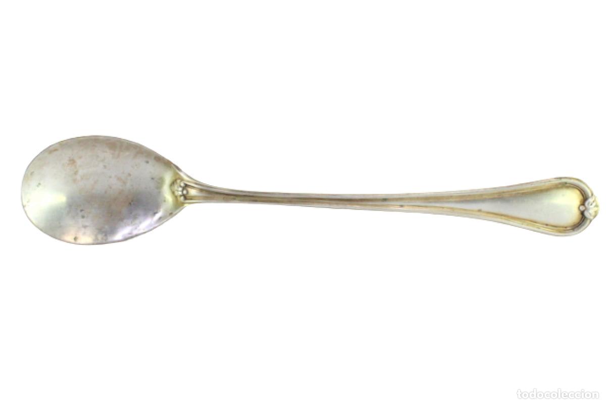 Antig&uuml;edades: Cuchara de plata para servir arroz - Foto 1