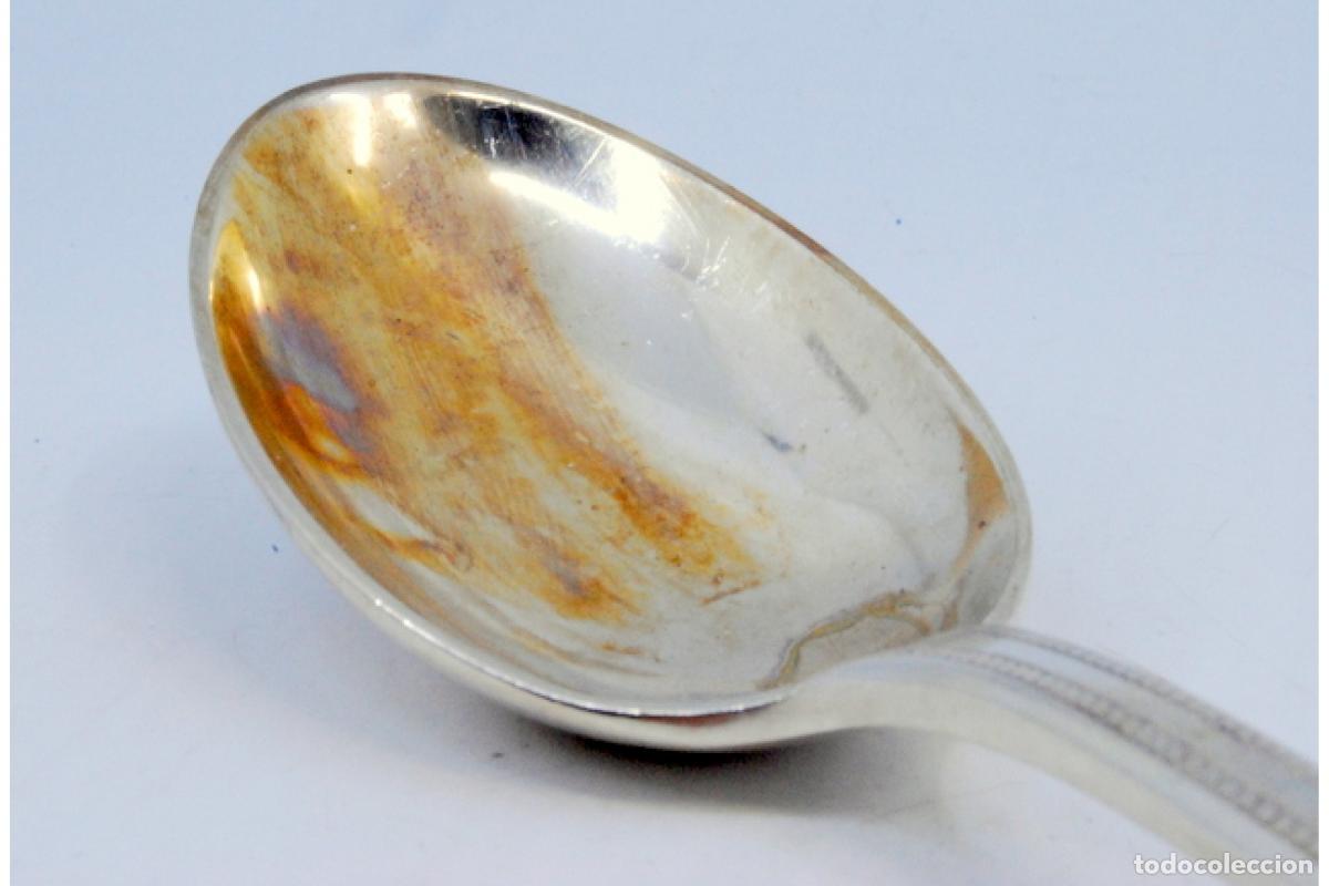Antig&uuml;edades: Cuchara de plata para servir arroz - Foto 2
