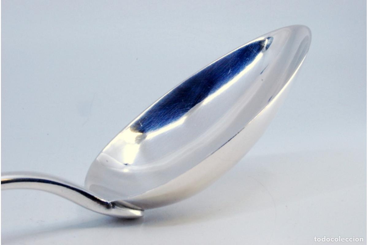 Antig&uuml;edades: Cuchara de plata para servir arroz - Foto 2
