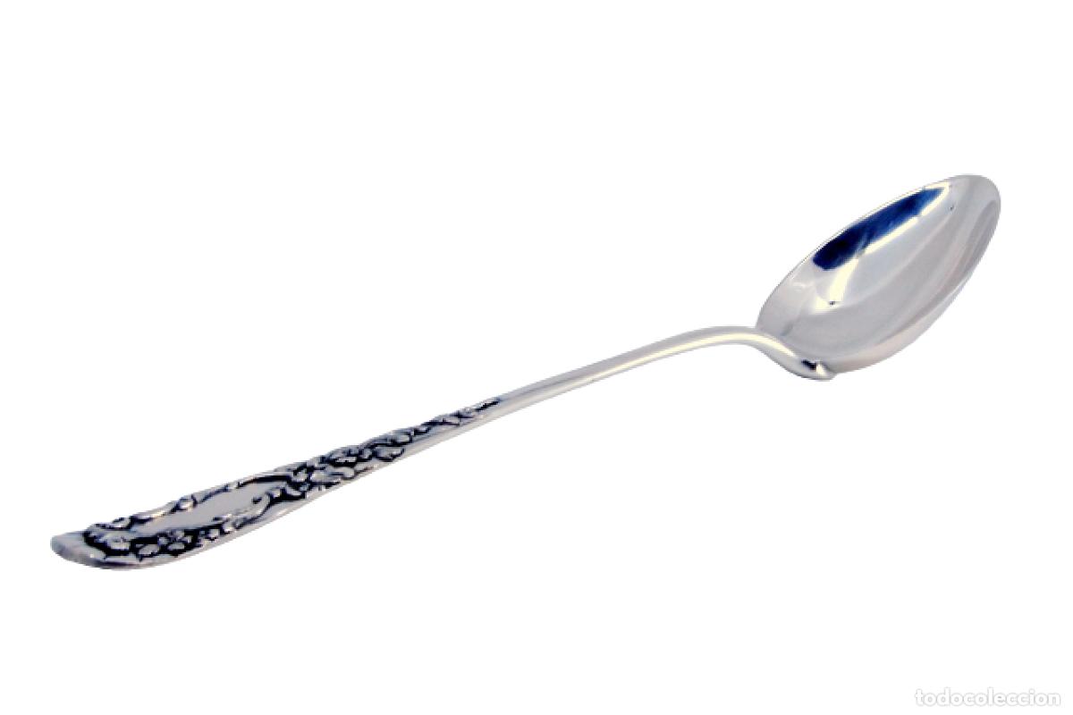 Antig&uuml;edades: Cuchara de plata para servir arroz - Foto 1
