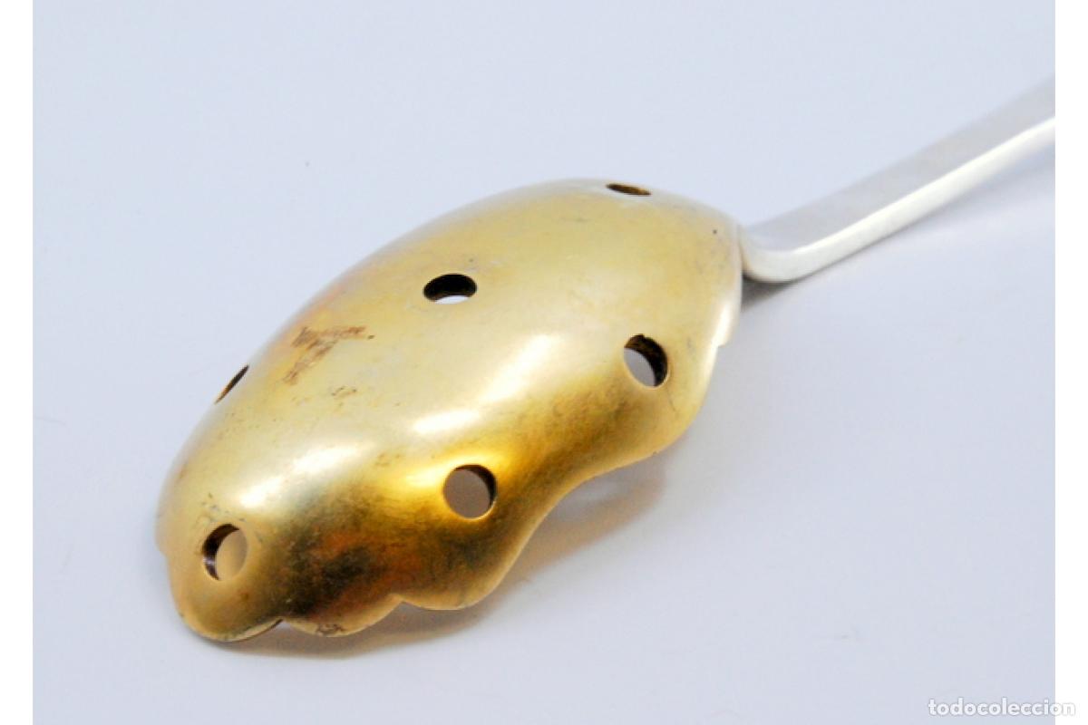 Antig&uuml;edades: cuchara de plata para aceitunas - Foto 7