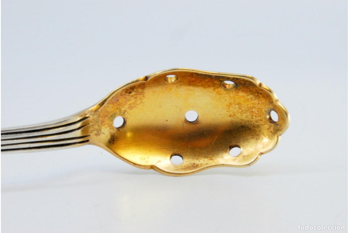 Antig&uuml;edades: cuchara de plata para aceitunas - Foto 8