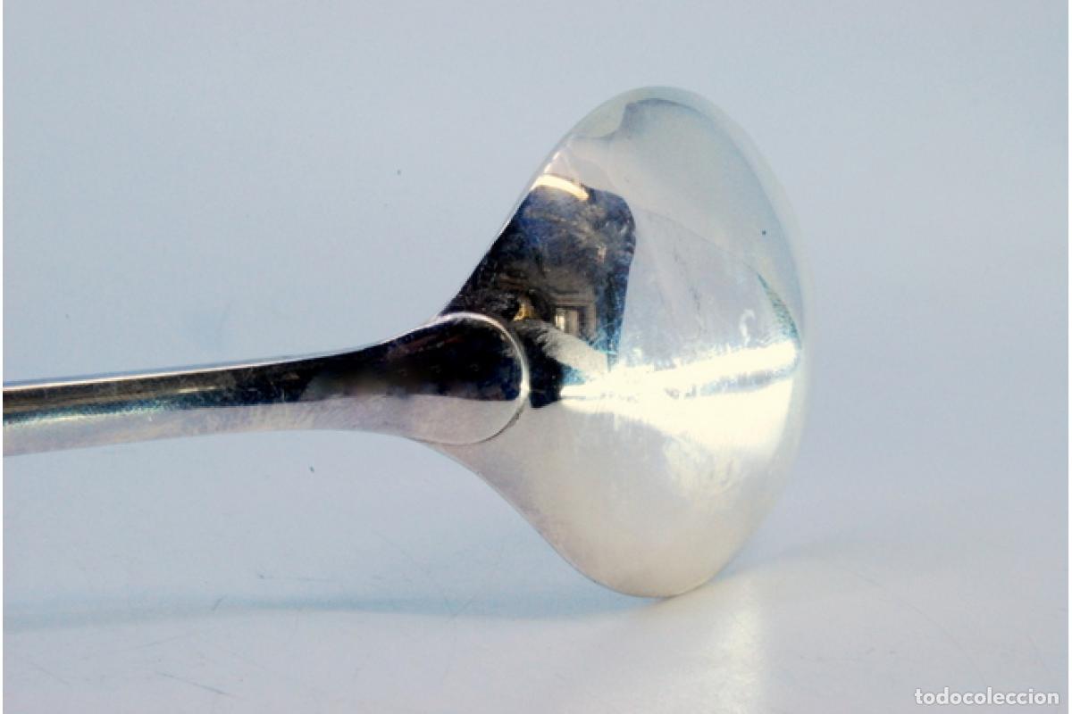 Antig&uuml;edades: Cuchara de plata para servir arroz - Foto 2