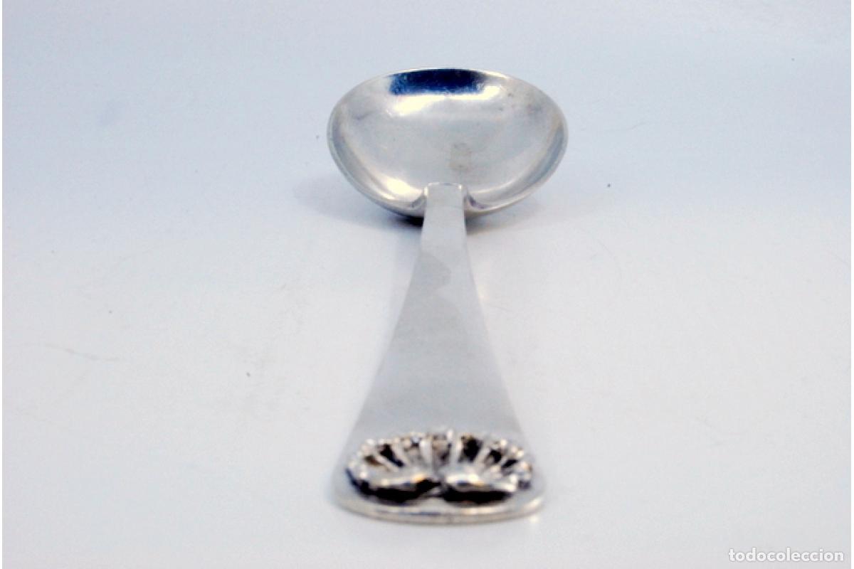 Antig&uuml;edades: Cuchara de plata para servir arroz - Foto 5