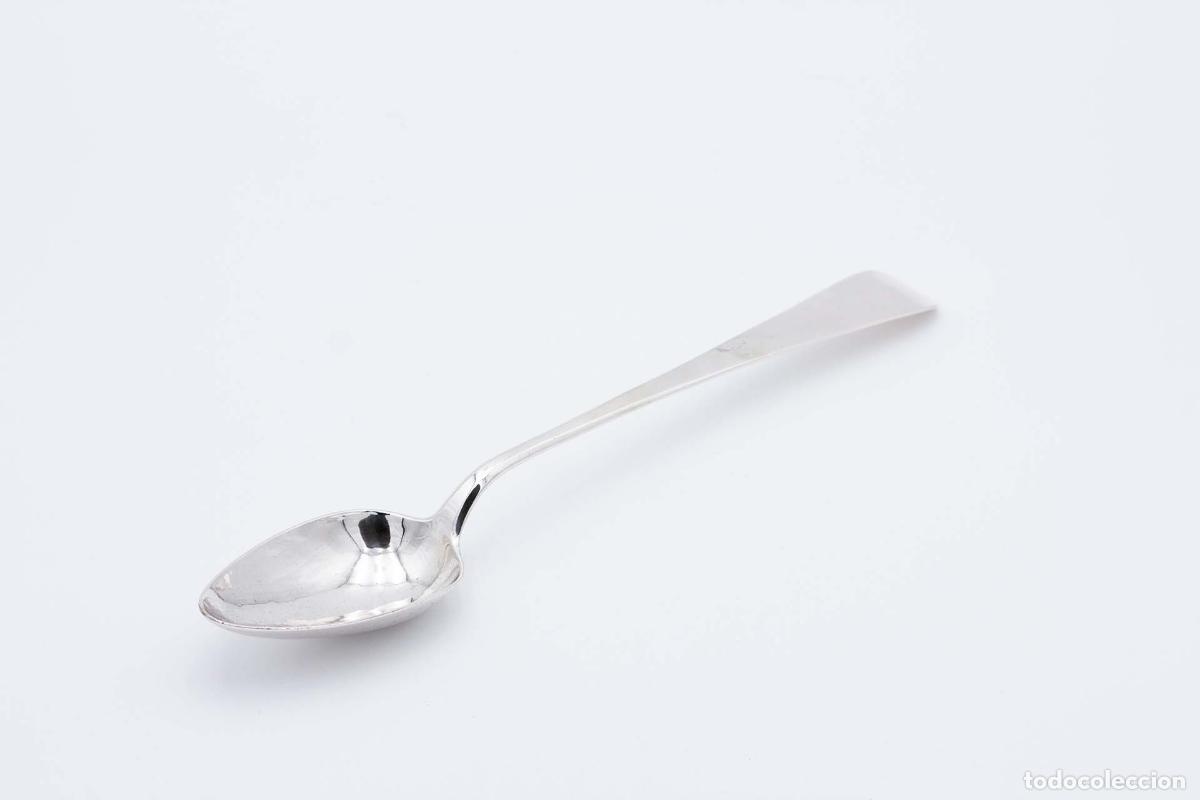 Antig&uuml;edades: Cuchara de plata para servir arroz - Foto 1