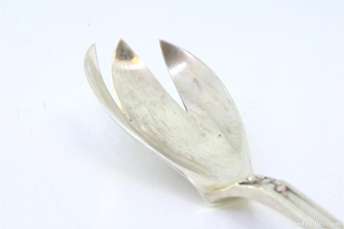 Antig&uuml;edades: cuchara de espagueti de plata - Foto 3