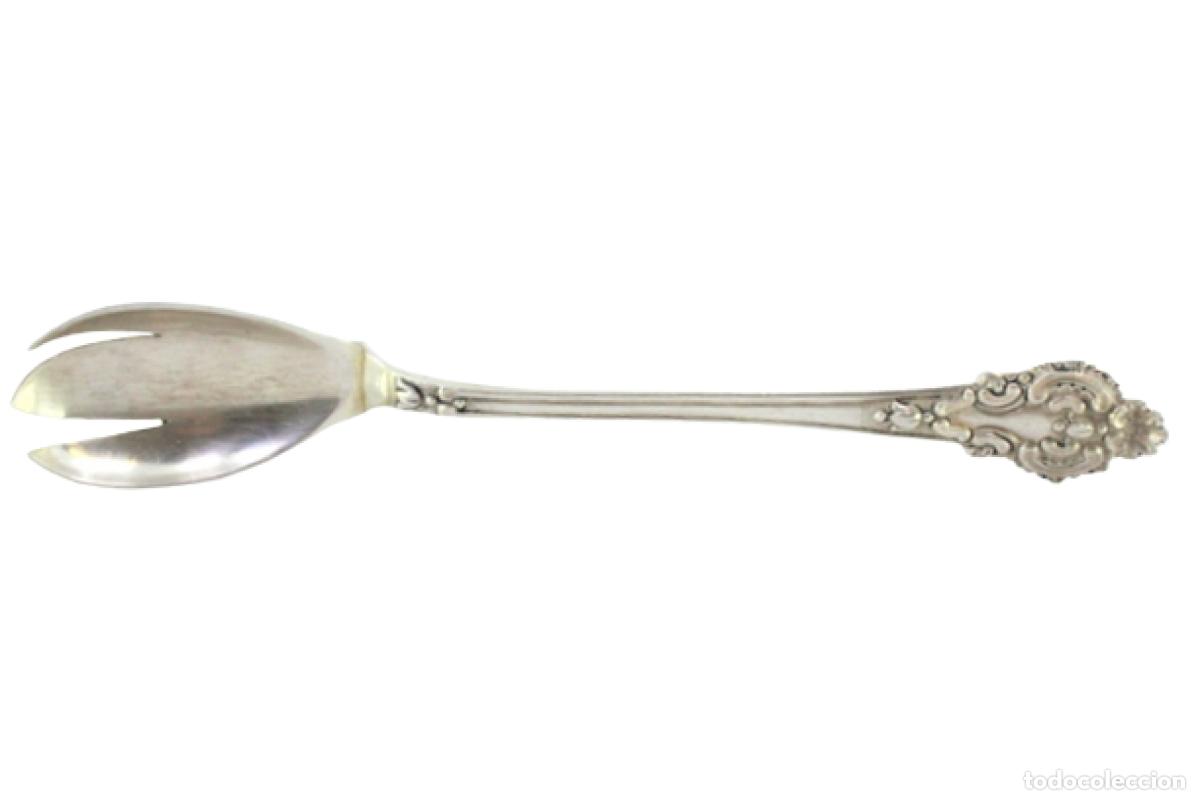 Antig&uuml;edades: cuchara de espagueti de plata - Foto 1