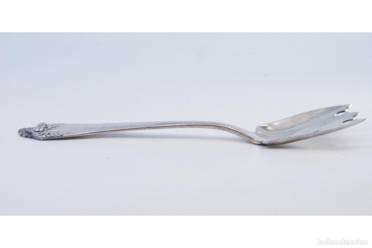 Antig&uuml;edades: cuchara de espagueti de plata - Foto 7