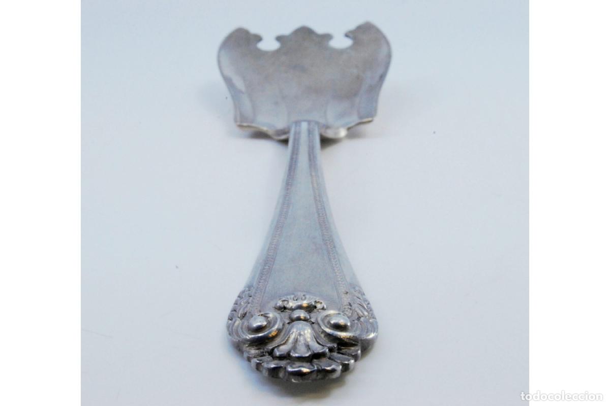 Antig&uuml;edades: cuchara de espagueti de plata - Foto 8