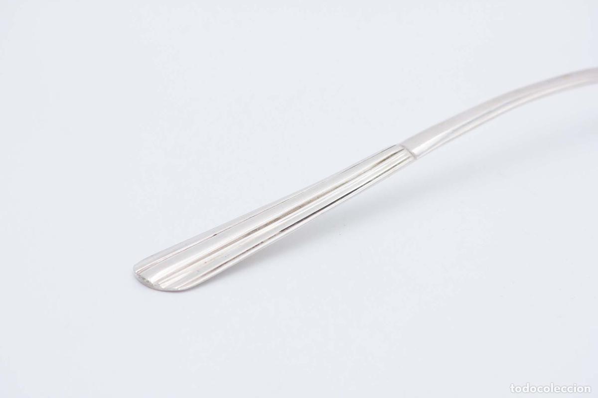 Antig&uuml;edades: Cuchar&oacute;n de sopa de plata - Foto 2