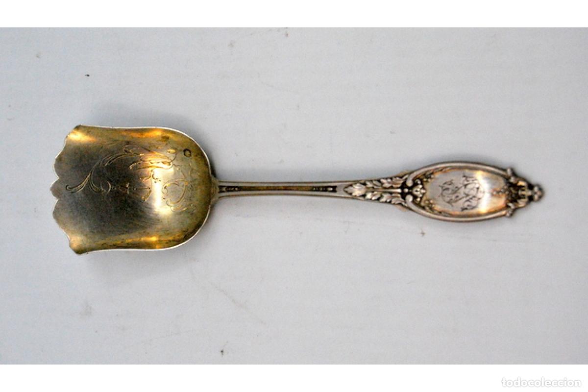 Antig&uuml;edades: cucharas de az&uacute;car de plata - Foto 7
