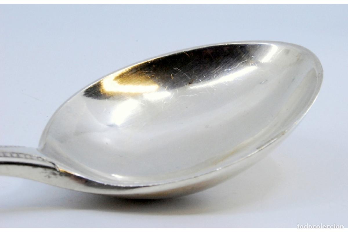 Antig&uuml;edades: Cuchara de plata para servir arroz - Foto 4