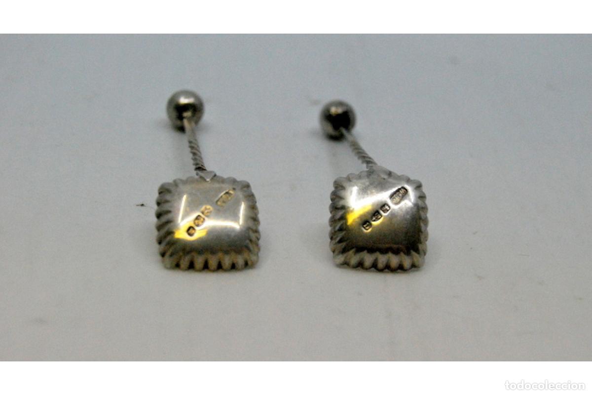 Antig&uuml;edades: cucharas de az&uacute;car de plata - Foto 2