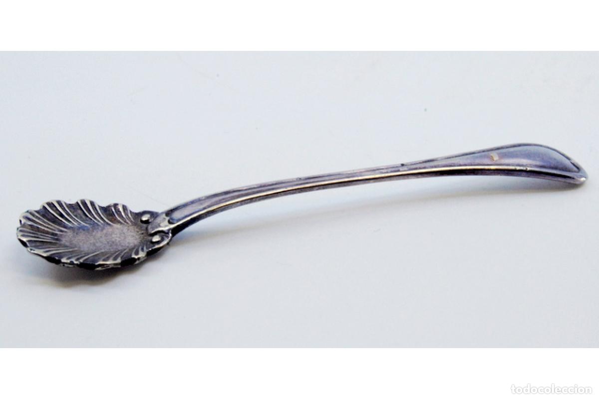 Antig&uuml;edades: cuchara de az&uacute;car de plata - Foto 2