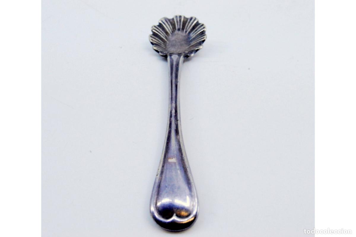 Antig&uuml;edades: cuchara de az&uacute;car de plata - Foto 4
