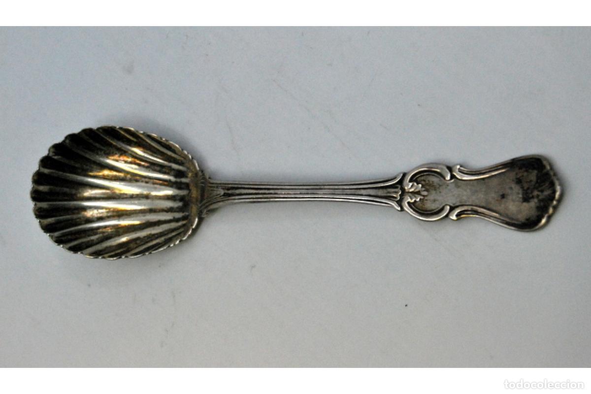 Antig&uuml;edades: cucharas de az&uacute;car de plata - Foto 4