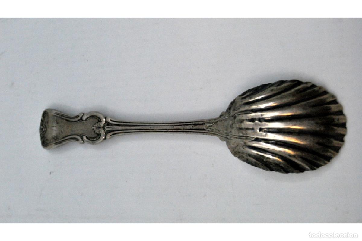 Antig&uuml;edades: cucharas de az&uacute;car de plata - Foto 5