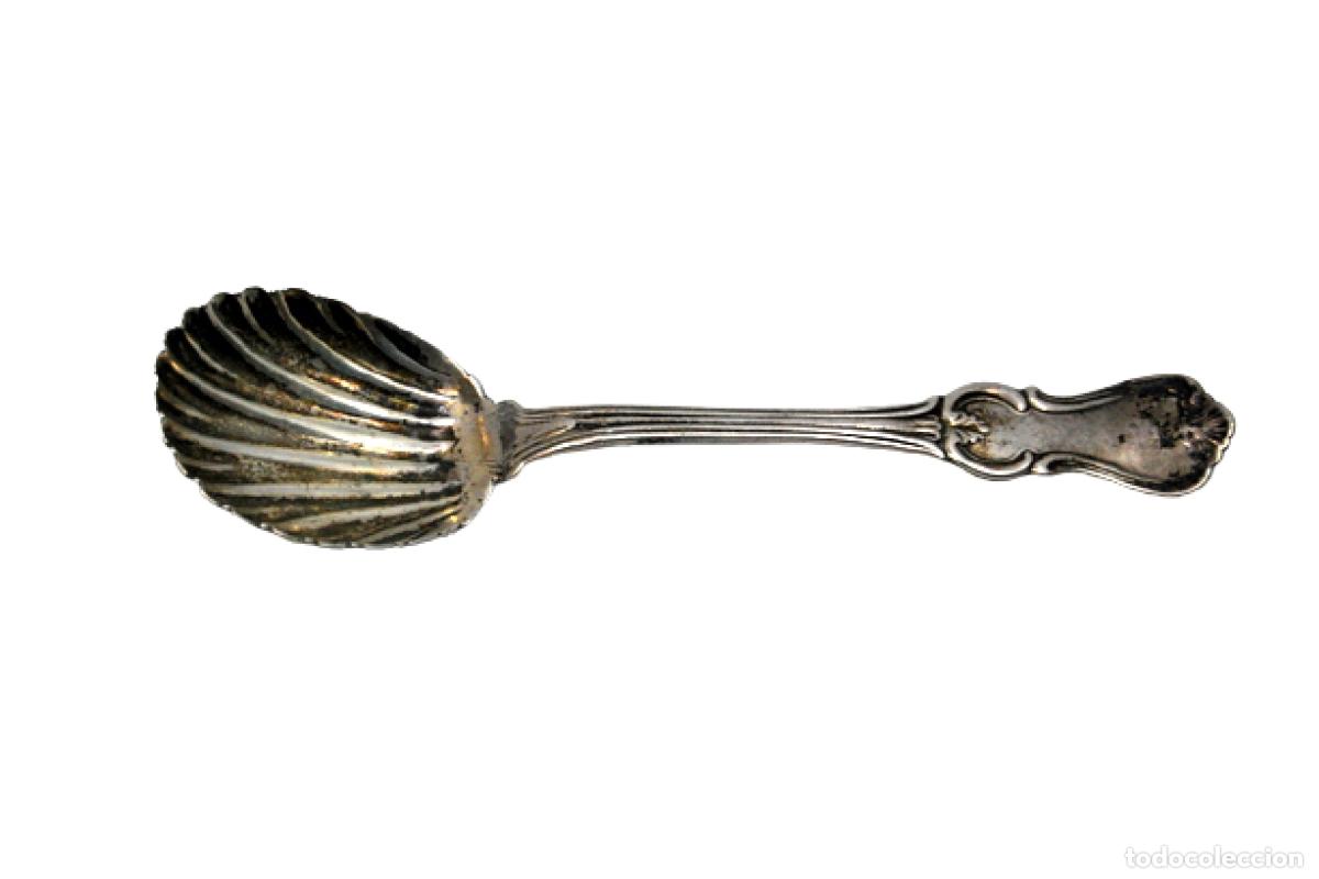 Antig&uuml;edades: cucharas de az&uacute;car de plata - Foto 1