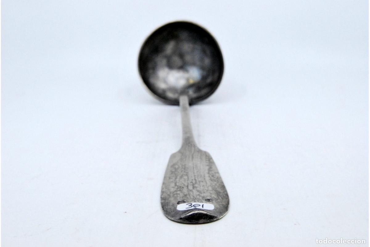 Antig&uuml;edades: Cuchar&oacute;n de sopa de plata - Foto 4