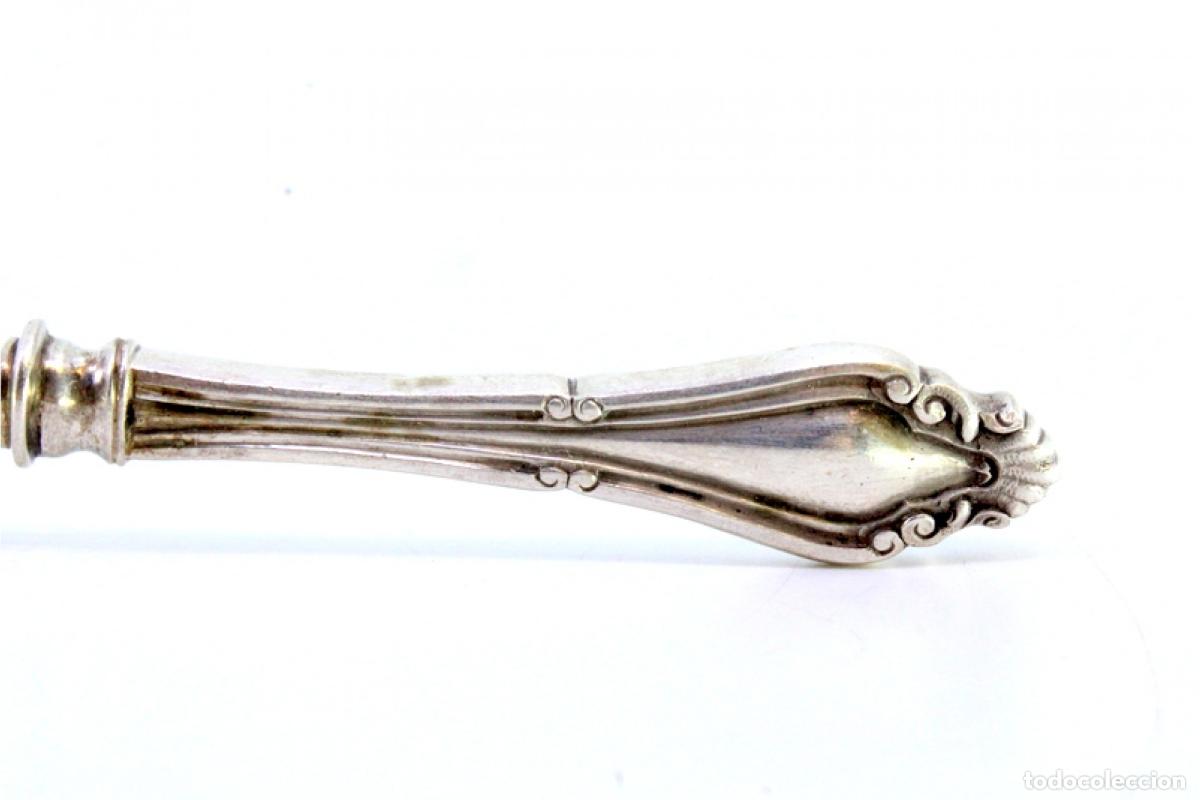 Antig&uuml;edades: cuchara de espagueti de plata - Foto 4