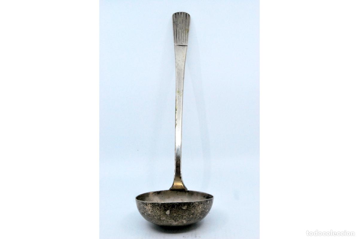 Antig&uuml;edades: Cuchar&oacute;n de sopa de plata - Foto 6