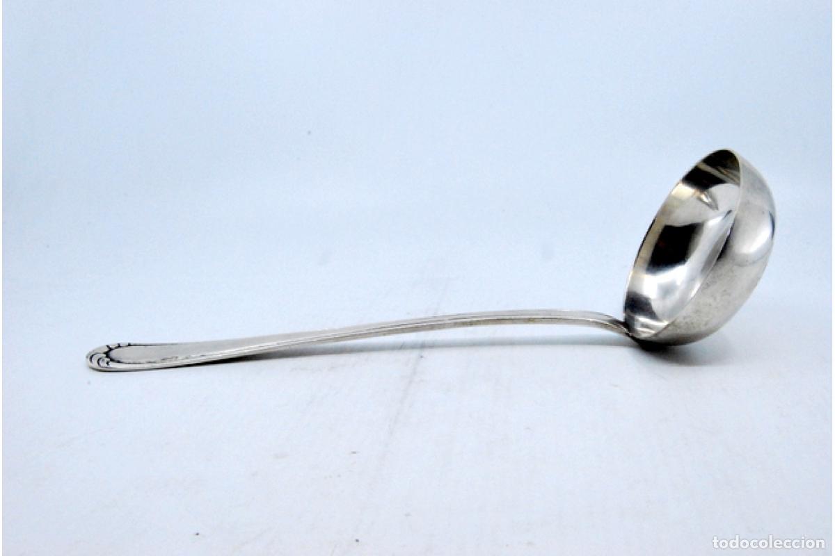 Antig&uuml;edades: Cuchar&oacute;n de sopa de plata - Foto 3