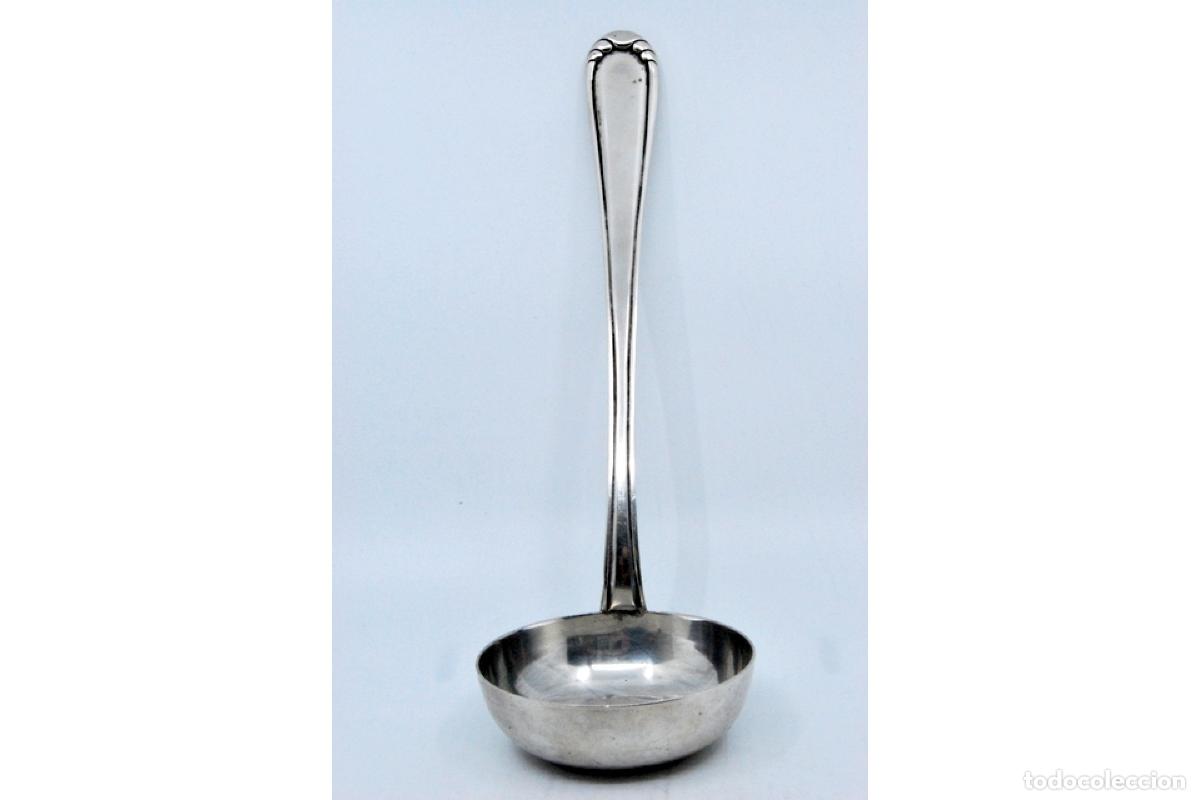 Antig&uuml;edades: Cuchar&oacute;n de sopa de plata - Foto 6