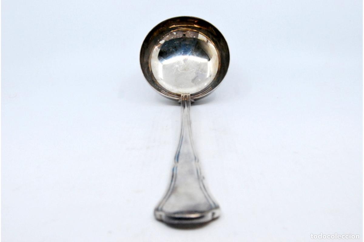 Antig&uuml;edades: Cuchar&oacute;n de sopa de plata - Foto 2