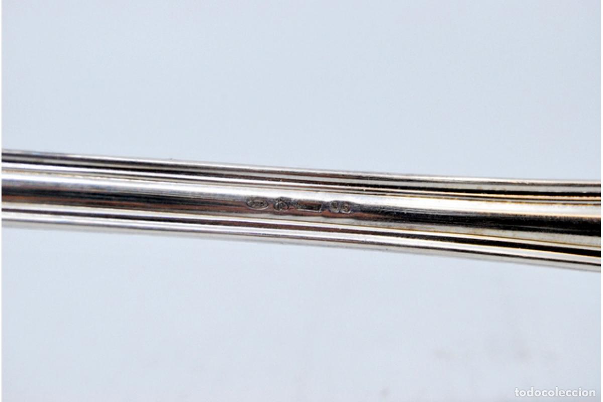 Antig&uuml;edades: Cuchar&oacute;n de sopa de plata - Foto 4