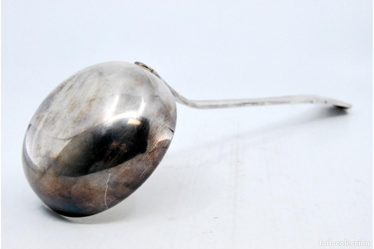 Antig&uuml;edades: Cuchar&oacute;n de sopa de plata - Foto 5