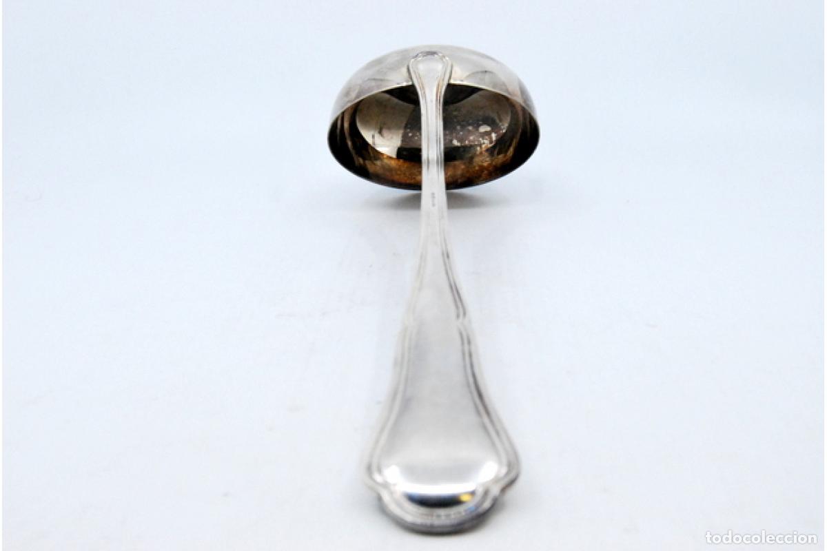 Antig&uuml;edades: Cuchar&oacute;n de sopa de plata - Foto 6