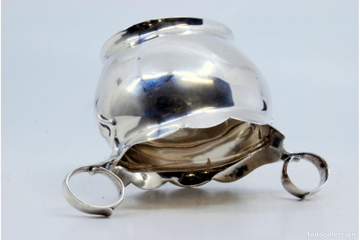 Antig&uuml;edades: tarro de mermelada de plata - Foto 2