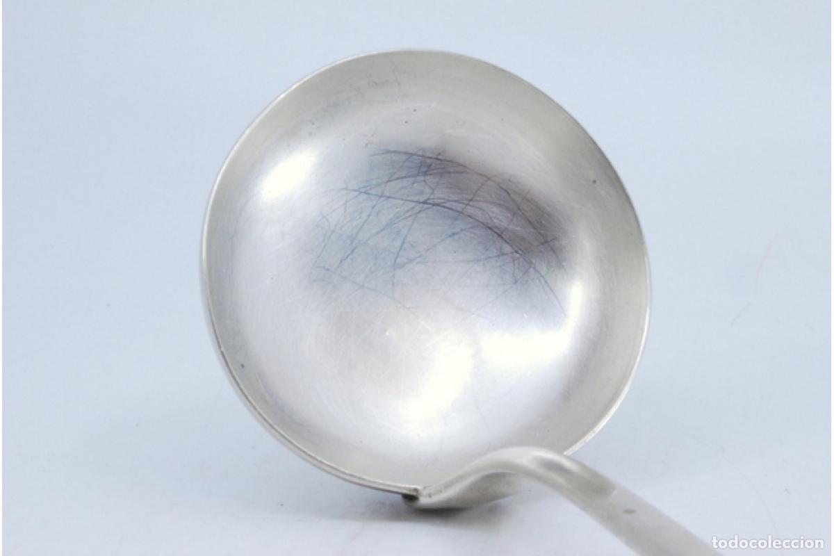 Antig&uuml;edades: Cuchar&oacute;n de sopa de plata - Foto 4
