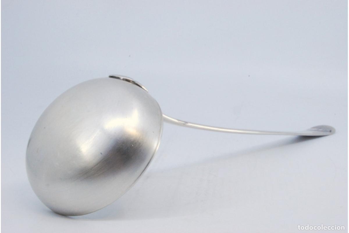 Antig&uuml;edades: Cuchar&oacute;n de sopa de plata - Foto 6