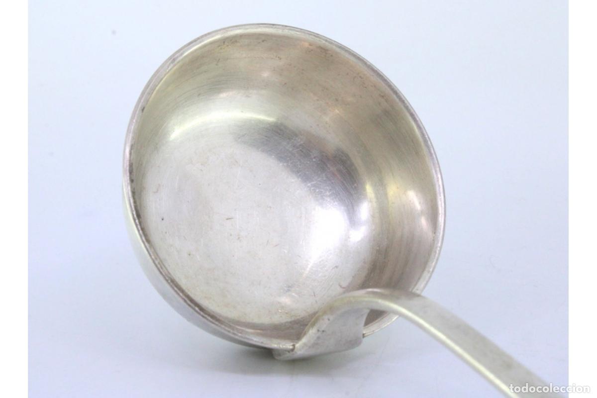 Antig&uuml;edades: Cuchar&oacute;n de sopa de plata - Foto 4