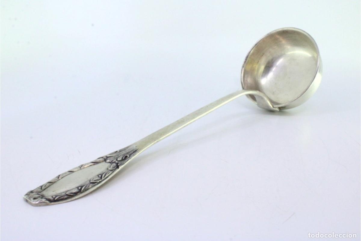 Antig&uuml;edades: Cuchar&oacute;n de sopa de plata - Foto 5
