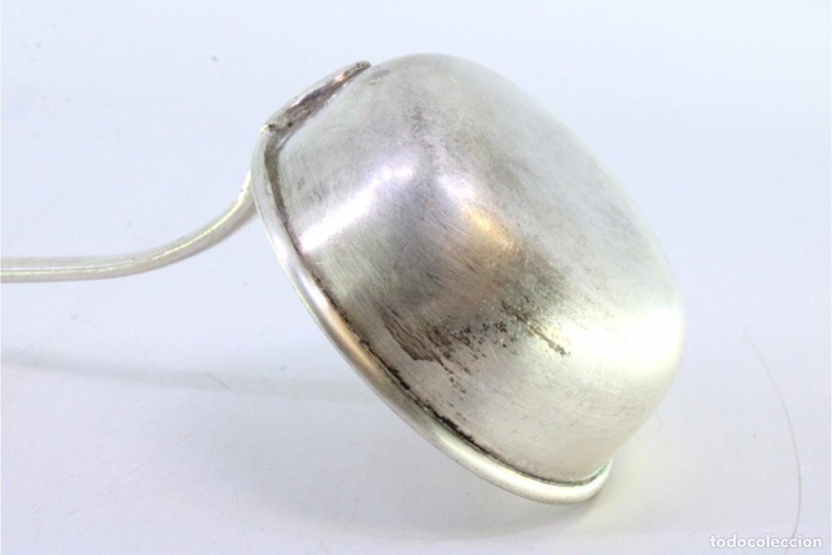 Antig&uuml;edades: Cuchar&oacute;n de sopa de plata - Foto 6