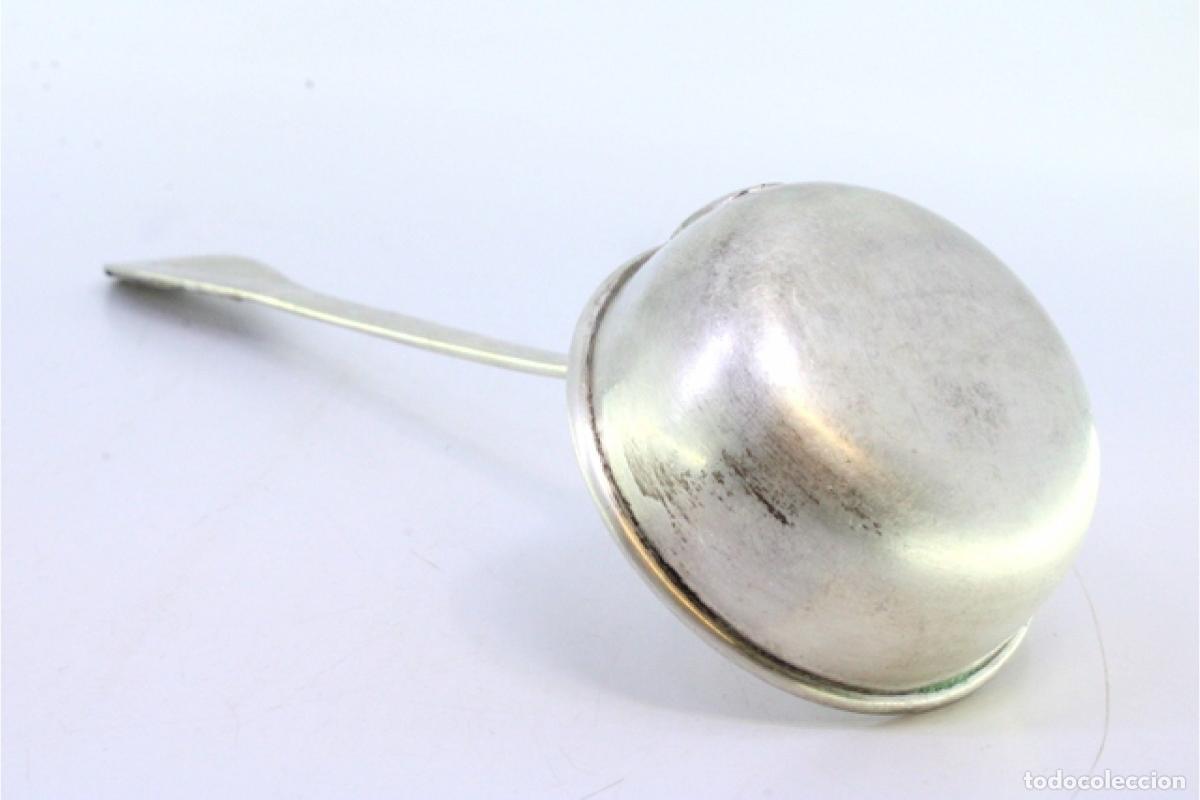 Antig&uuml;edades: Cuchar&oacute;n de sopa de plata - Foto 7