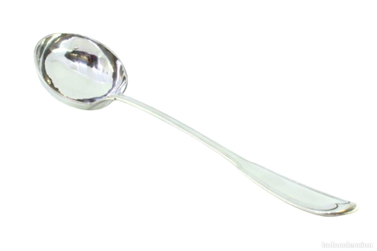 Antig&uuml;edades: Cuchar&oacute;n de sopa de plata - Foto 1
