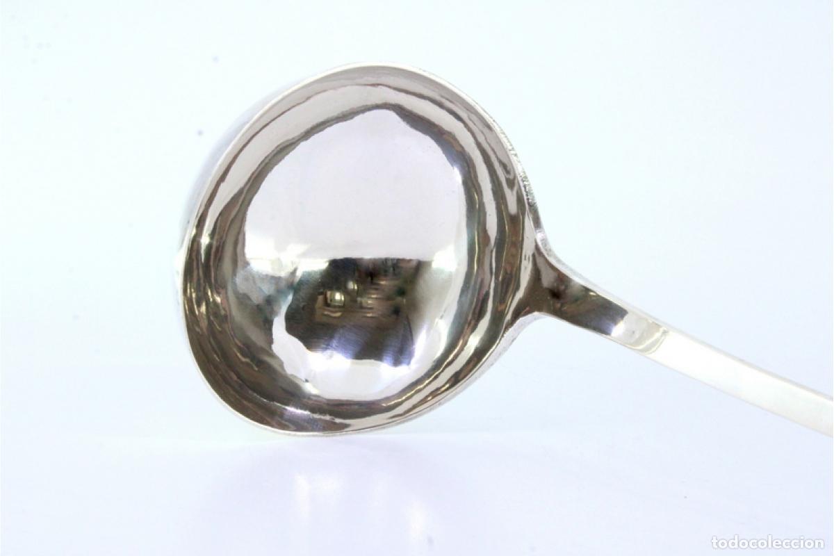 Antig&uuml;edades: Cuchar&oacute;n de sopa de plata - Foto 4