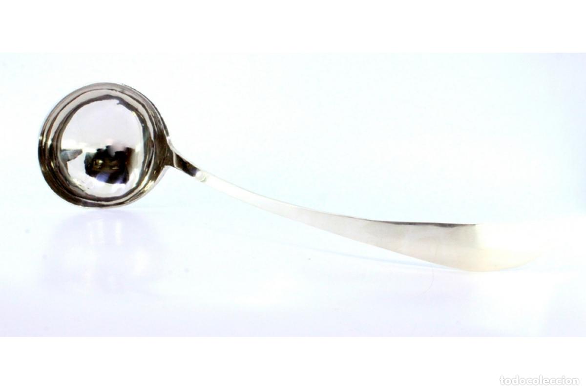 Antig&uuml;edades: Cuchar&oacute;n de sopa de plata - Foto 5