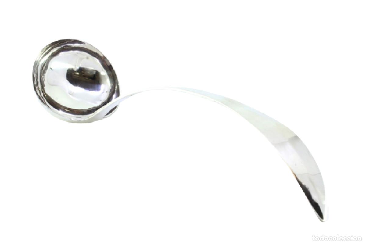 Antig&uuml;edades: Cuchar&oacute;n de sopa de plata - Foto 1