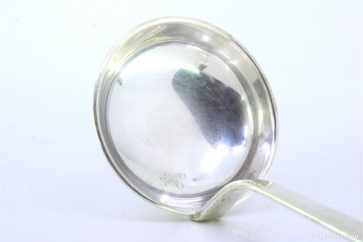 Antig&uuml;edades: Cuchar&oacute;n de sopa de plata - Foto 4