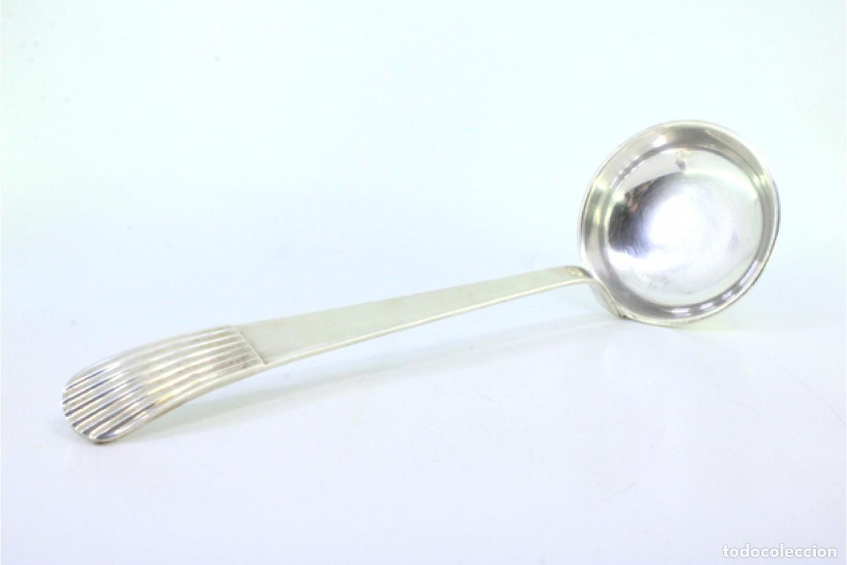 Antig&uuml;edades: Cuchar&oacute;n de sopa de plata - Foto 5
