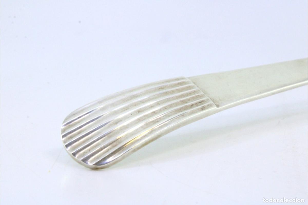 Antig&uuml;edades: Cuchar&oacute;n de sopa de plata - Foto 6