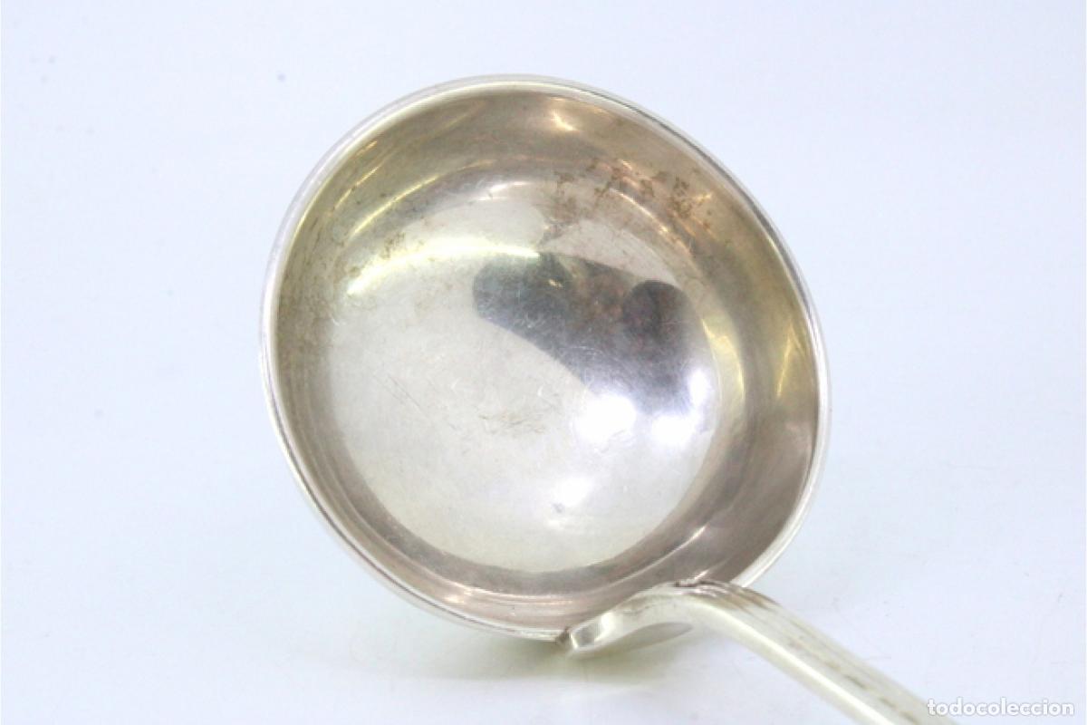 Antig&uuml;edades: Cuchar&oacute;n de sopa de plata - Foto 4