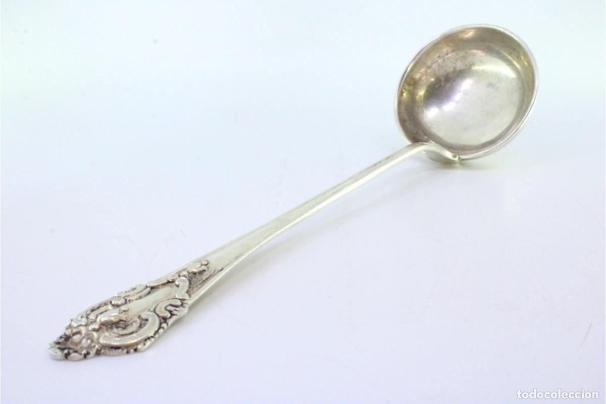 Antig&uuml;edades: Cuchar&oacute;n de sopa de plata - Foto 6