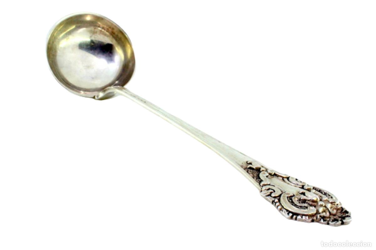 Antig&uuml;edades: Cuchar&oacute;n de sopa de plata - Foto 1